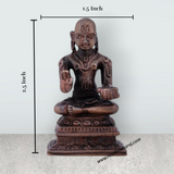 Desikar Statue - 2.5 x 1.5 Inches | Copper Statue/ Desikar Idol for Home/ 95 Gms Approx - Retail Maharaj