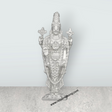 Balaji Murti - 2.5 x 1 Inches | Copper Idol/ Silver Polish Standing Balaji Statue for Pooja/ 35 Gms Approx - Retail Maharaj