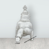 Crawling Krishna Idol - 1 x 2.5 Inches | Copper Idol/ Silver Polish Krishnan Statue for Pooja/ 35 Gms Approx - Retail Maharaj