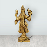 Kannika Parameshwari Amman Standing On Base- 2 X 1 Inches | Antique Brass Idol/ Kanyaka Parameshwari For Pooja - Retail Maharaj