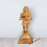 Naalvar Set- 5.75 x 2.25 Inches | Panchaloha Idol/ Appar/ Sundarar/ Sambandar/ Manikavasagar/ Nalvar Idols for Pooja - Retail Maharaj
