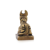 Nandi Statue - 1 x 1.5 Inches | Antique Brass Idol/ Nandi Murti for Pooja/ 40 Gms Approx