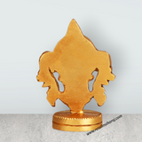 Vishnu Chakra - 2 Inches | Antique Brass Statue/ Vishnu Chakram for Pooja/ 80 Gms Approx - Retail Maharaj