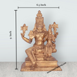 Lakshmi Varahar Sitting Murti - 9 x 6.5 Inches | Panchaloha Idol/ Laxmi Varahar Idol for Pooja - Retail Maharaj