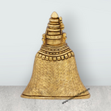 Tulja Bhavani Murti - 3.5 x 2.75 Inches | Antique Brass Idol/ Tulja Bhavani Idol for Pooja - Retail Maharaj