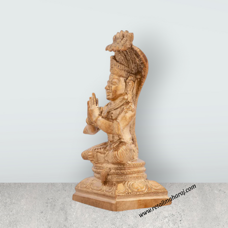 Manavaala Mamunigal Statue - 3 x 1.25 Inches| Panchaloha Idol/ Swami Manavala Mamuni Idol for Pooja/ 145 Gms Approx - Retail Maharaj