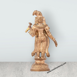 Andal Idol - 3 x 1.5 Inches | Panchaloha Idol/ Andal Vigraham for Pooja/ 75 Gms Approx - Retail Maharaj