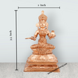 Annapuran Devi Murti - 3.5 x 2 Inches | Panchaloha Statue/ Annapurna Murti for Home/ 170 Gms Approx - Retail Maharaj