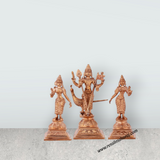 Murugan Valli Deivanai Statue Set - 5 x 2 Inches | Panchaloha Statue/ Murugan Valli Deivanai Idol for Pooja - Retail Maharaj