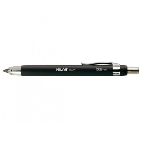 Milan Rubber Touch Mechanical Pencil with 5.2mm Lead and Built-in Sharpener - Retail Maharaj