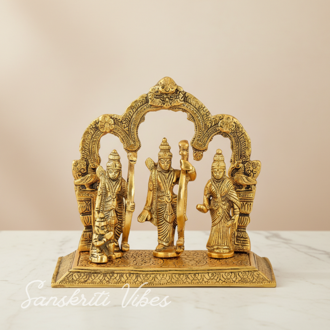 Ram Darbar Statue for Pooja for Home Decor - Retail Maharaj