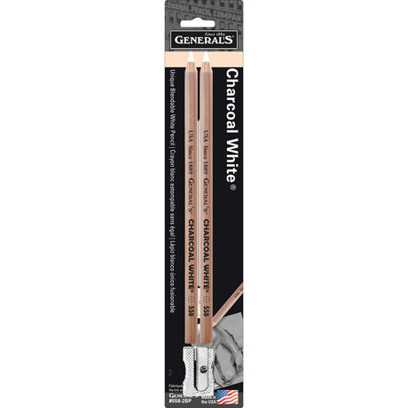 General’s White Charcoal Pencil - Retail Maharaj