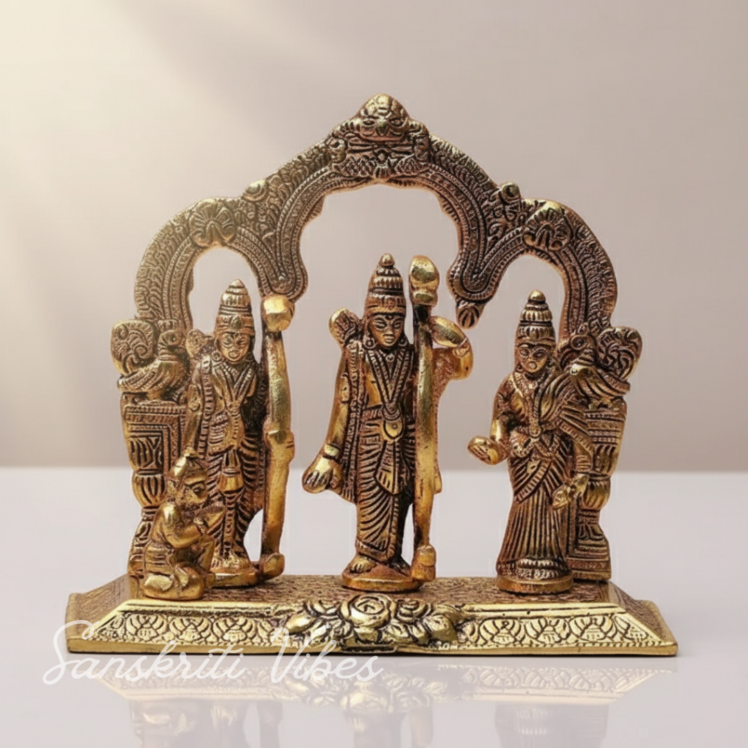 Ram Darbar Statue for Pooja for Home Decor - Retail Maharaj