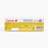 Camel Premium Poster Colours Assorted Pack of 20 Shades in 15ml with Brushes - Retail Maharaj