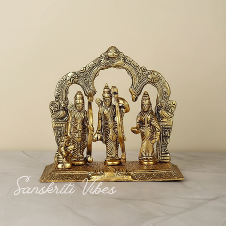 Ram Darbar Statue for Pooja for Home Decor - Retail Maharaj