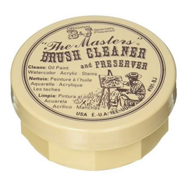 The Masters Artist Brush Cleaner and Preserver for Oil Acrylic and Watercolor Brushes - Retail Maharaj