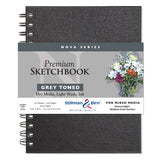 Stillman Birn Grey Nova Series Medium Grain Sketchbook Open Stock - Retail Maharaj