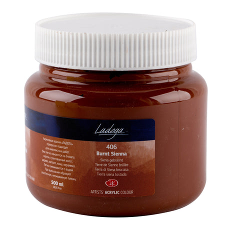 Ladoga Professional Acrylic Colours 500ml Open Stock Artist Paints - Retail Maharaj