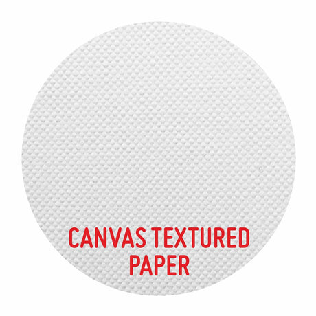 Anupam Oil Painting Drawing Paper Pack 350 GSM Canvas Textured Sheets - Retail Maharaj