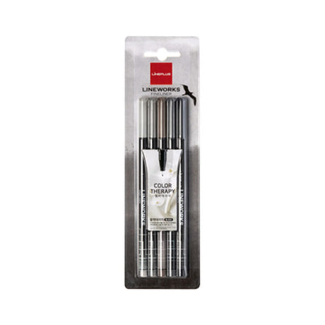 LINEPLUS Lineworks Fineliner Color Therapy Set (5 / 10 / 20 Colors) - Retail Maharaj