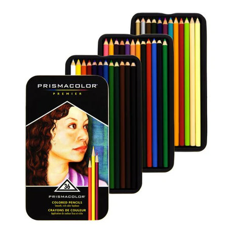 Prismacolor Premier Soft Core Colored Pencil Set 36 Professional Artist Colour Pencils - Retail Maharaj