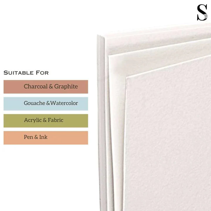 Stationerie Artists Heavy Cartridge A4 Pad 240 GSM 36 Sheets - Retail Maharaj