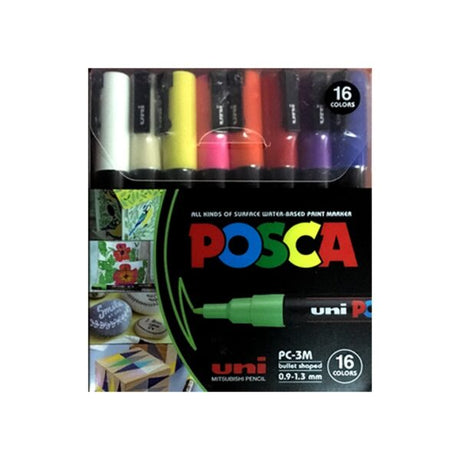 Uni Ball Posca Open Stock Paint Marker Sets Water Based Multi Surface Pens - Retail Maharaj
