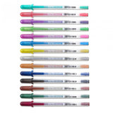 Sakura Gelly Roll Metallic Gel Pens Set of 12 Colors - Retail Maharaj