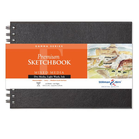 Stillman Birn Gamma Series Ivory Medium Grain Sketchbook - Retail Maharaj