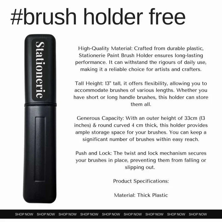 Retail Maharaj Blender Brush Set of 5 Velour Mix Media - Retail Maharaj