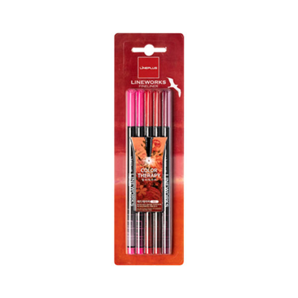 LINEPLUS Lineworks Fineliner Color Therapy Set (5 / 10 / 20 Colors) - Retail Maharaj