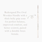 Retail Maharaj Long Liner Brush Silver Matt Edition - Retail Maharaj