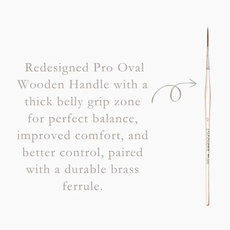 Retail Maharaj Long Liner Brush Silver Matt Edition - Retail Maharaj
