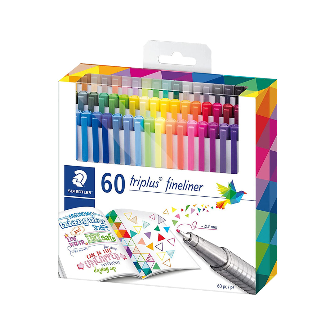 Staedtler Triplus Fineliner Colour Pen Sets Needle Tip - Retail Maharaj
