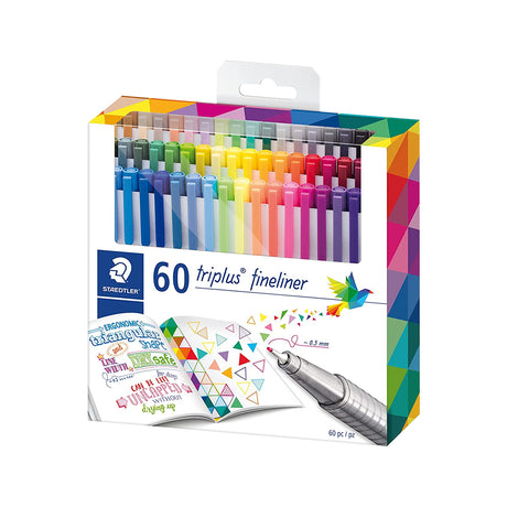 Staedtler Triplus Fineliner Colour Pen Sets Needle Tip - Retail Maharaj