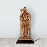 Murugan Statue - 9 x 4.5 Inches | Resin Standing Kartikeya Statue for Pooja - Retail Maharaj