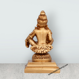 Ayyappan Statue - 3 x 1.5 Inches | Resin Statue/ Ayyappa Idol/ Ayyappan Vigraham for Pooja - Retail Maharaj