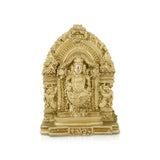 Balaji Murti With Arch - 4.5 x 3.25 Inches | Balaji Idol/ Resin Statue/ Venkateswara Swamy Idol for Pooja - Retail Maharaj