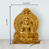 Lakshmi Idol With Arch - 4.5 x 3.25 Inches | Resin Statue/ Laxmi Murti/ Lakshmi Murti for Pooja - Retail Maharaj