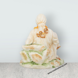 Saibaba Statue - 6.5 x 5.5 Inches | Resin Statue/ Sai Baba Vigraham for Pooja - Retail Maharaj