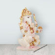 Ganesh Lakshmi Idol - 3 x 2 Inches | Marble Dust Murti/ Ganesh Lakshmi Statue for Pooja - Retail Maharaj