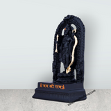 Ayodhya Rama Idol - 8.5 x 4.5 Inches | Poly Resin Statue/ Black Ayodhya Ramar Statue for Pooja