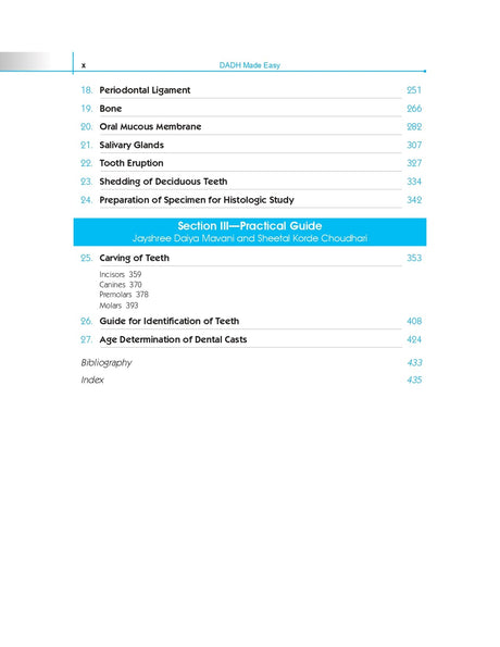Dadh Dental Anatomy Dental Histology Made Easy Exam Oriented Questions Answers And Practical Guide To Tooth Carving 2Ed (Pb 2023) - Retail Maharaj