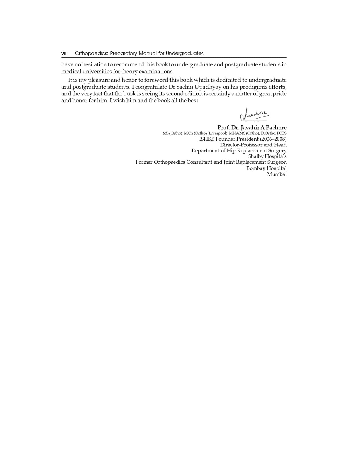 Orthopaedics Questions-Answers Preparatory Manual for Undergraduates 2/e - Retail Maharaj