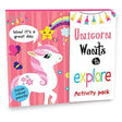 Hello Friend Unicorn Coloring Book And Activity Kit - Retail Maharaj