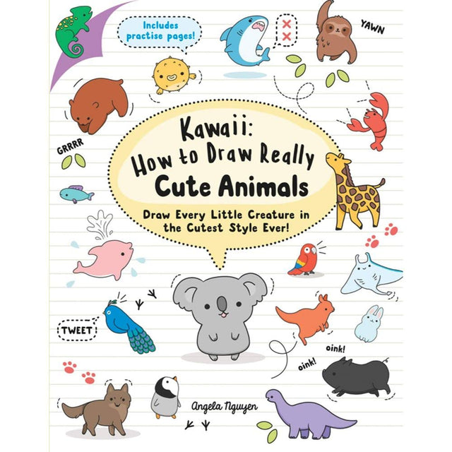 Kawaii: How to Draw Really Cute Animals - Retail Maharaj