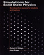 Simulations for Solid State Physics: An Interactive Resource for Students and Teachers - Retail Maharaj