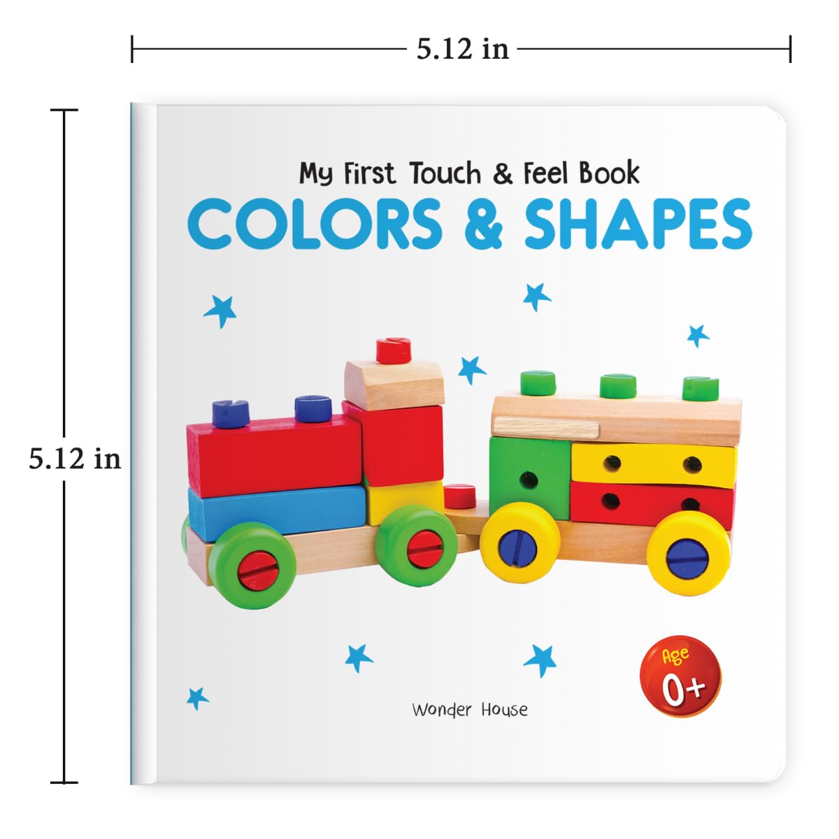 My First Book of Touch And Feel - Colors And Shapes : Touch And Feel Board Book For Children - Retail Maharaj