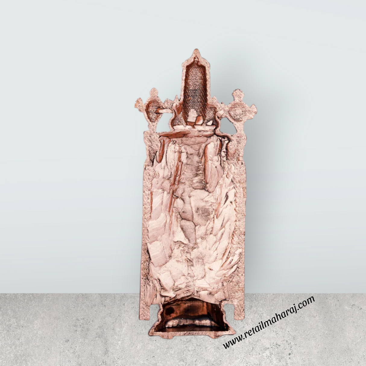 Balaji Murti - 5 x 2 Inches | Balaji Statue/ Tirupati Balaji Idol for Pooja - Retail Maharaj