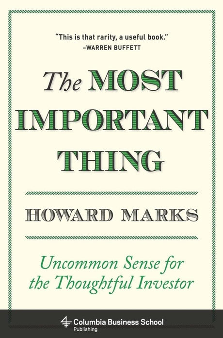 The Most Important Thing - Retail Maharaj